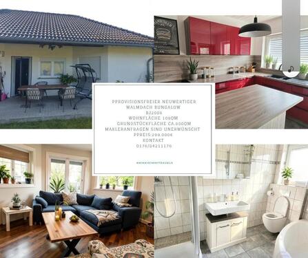 Foto - provisionsfreier neuwertiger Walmdach Bungalow