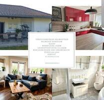 provisionsfreier neuwertiger Walmdach Bungalow - Hof