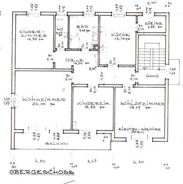 Foto - ❣️Neu sanierte große 4-Zimmer-Wohnung -1. OG- mit Gartennutzung