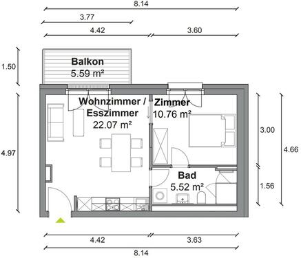 Foto - Etagenwohnung in Berlin zur Miete