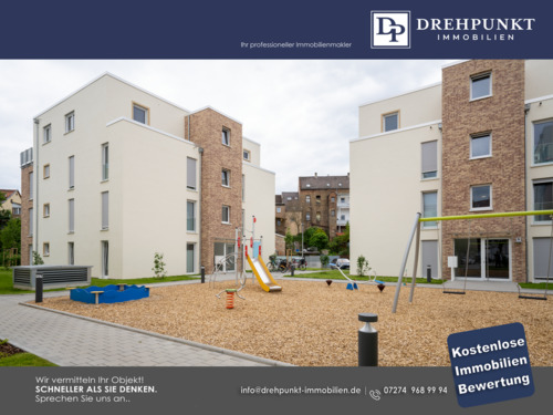 Foto - Attraktive 2-Zimmer-Wohnung mit Balkon, Stellplatz und Einbauküche in zentraler Lage