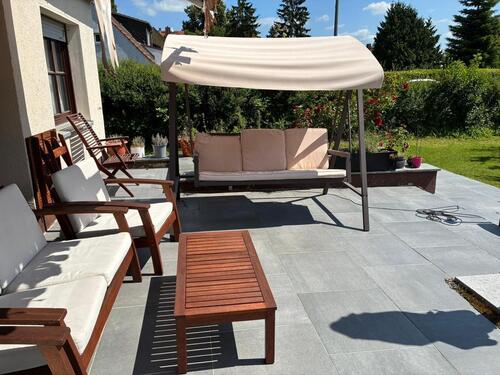 Foto - Möbliertes 1 Zimmer-Apartment im Erdgeschoß, mit großem Garten