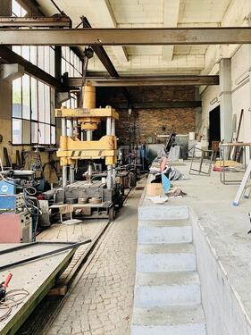Foto - Metallwerkstatt und Schmiede in den Borsigwerken am Tegeler See