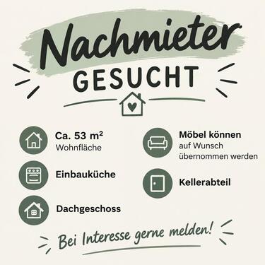 Foto - Dachgeschosswohnung 53qm in Gemünden am Main