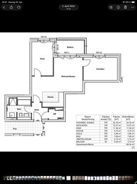 Foto - 3 Zimmer Etagenwohnung zur Miete in Berlin