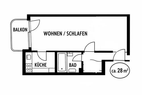 Foto - Maxvorstadt - 30qm - Schelling Straße