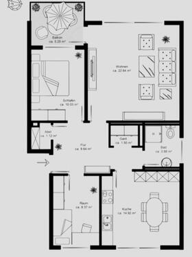 Foto - 3 Zimmer Etagenwohnung in Hamburg