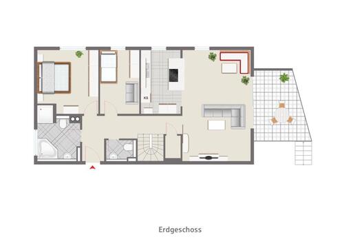 Foto - 4 Zimmer Erdgeschoßwohnung zum Kaufen in Forchheim