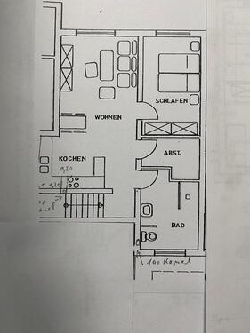 Foto - 2 Zimmer Etagenwohnung zur Miete in Grafschaft