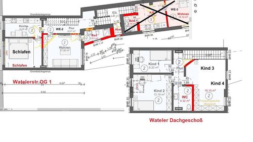 Foto - Familien-Maisonette mit viel Platz - 1.OG + DG