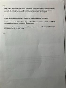 Foto - 3 Zimmer Etagenwohnung zur Miete in Pölzig