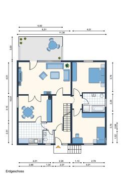 Foto - 6 Zimmer Einfamilienhaus zur Miete in Stutensee
