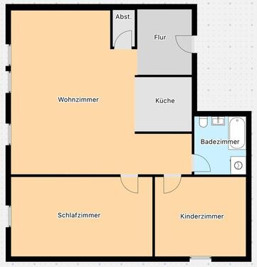 Foto - Etagenwohnung zur Miete in Lübben (Spreewald)