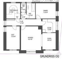 3,5 ZKB in Ettlingen Spessart - 869,00 EUR Kaltmiete, in Ettlingen (PLZ: 76275)