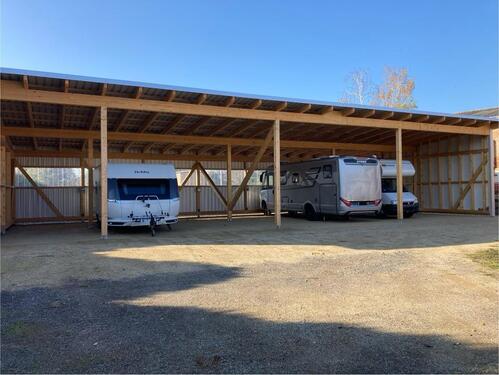 Foto - Wohnmobil-Stellplatz überdacht Boot, Wohnwagen, Lager, Carport