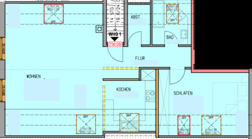 Foto - Großzügige 2,5-Zimmer-Dachgeschosswohnung mit Stellplatz