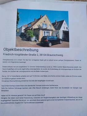 Foto - 7 Zimmer Einfamilienhaus zum Kaufen in Braunschweig