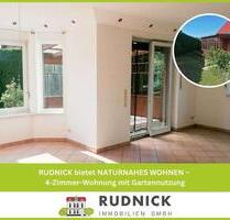 RUDNICK bietet NATURNAHES WOHNEN – 4-Zimmer-Wohnung mit Gartennutzung - Rehburg-Loccum