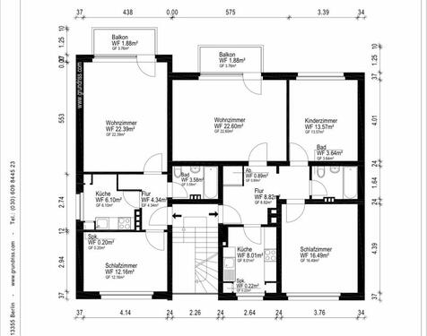 Foto - Provisionsfrei!!! MFH BUER-MITTE 7 WE & 1 GARAGE 1975