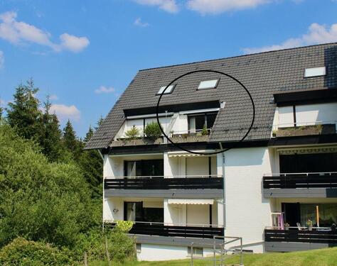 Foto - Hahnenklee - Attraktive 2-Zimmer-Maisonette-Wohnung mit Balkon