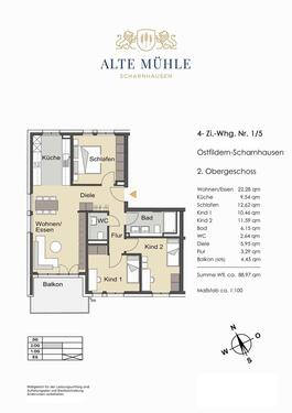 Foto - Etagenwohnung in Ostfildern zur Miete