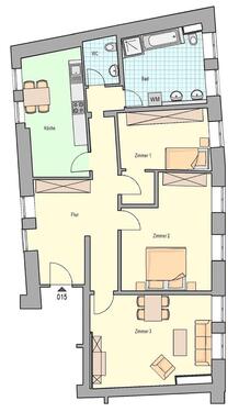 Foto - Etagenwohnung in Oschatz zur Miete