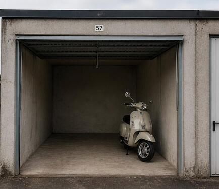 Foto - Stellplatz Roller Motorrad in Einzelgarage Fürstenried West