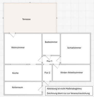Foto - Eigentumswohnung mit Terrasse - 195.000,00&nbsp;EUR Kaufpreis, ca.&nbsp; 89,00&nbsp;m&sup2;