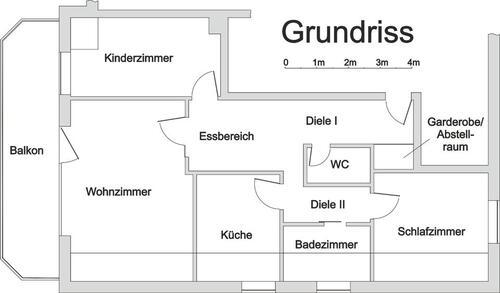 Foto - 3 Zimmer Etagenwohnung in Bielefeld