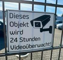 Stellplatz Wohnmobil Wohnwagen Anhänger umzäunt Video überwacht - Borna