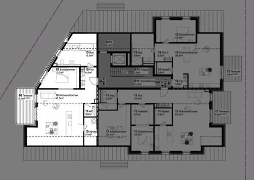 Foto - 2 Zimmer Dachgeschoßwohnung in Bramsche