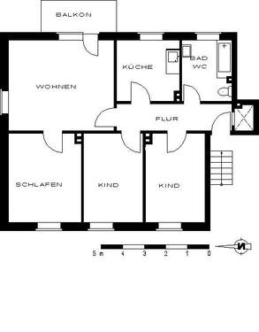 Foto - 4 Zimmer Erdgeschoßwohnung zur Miete in Oldenburg