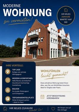 Foto - Schöne und helle Wohnung mitten in der Stadt zum 01.08.26
