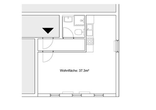Foto - Eigentumswohnung Hannover Linden 1-Zimmer-Wohnung Schöne Aussicht