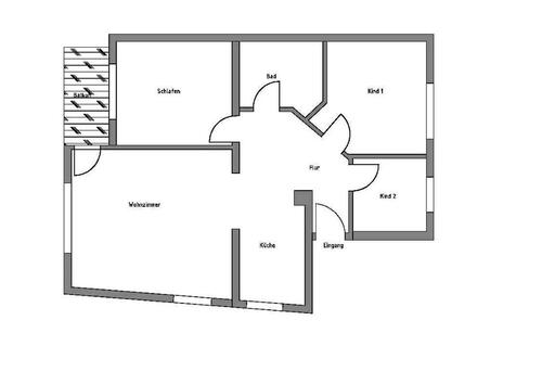 Foto - 4 Zimmer Etagenwohnung zum Kaufen in Ehingen (Donau)