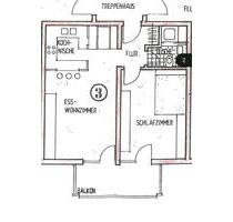 2-Zimmer Wohnung in Biberach - 500,00&nbsp;EUR Kaltmiete, ca.&nbsp; 48,00&nbsp;m&sup2; in Biberach (PLZ: 77781)