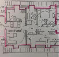 3-Zimmer-Wohnung DG Hollfeld - 520,00&nbsp;EUR Kaltmiete, ca.&nbsp; 80,00&nbsp;m&sup2; in Hollfeld (PLZ: 96142)