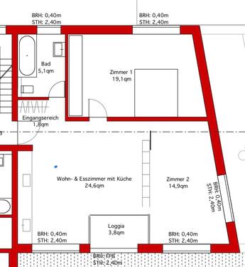 Foto - Etagenwohnung zum Kaufen in Hagenbach