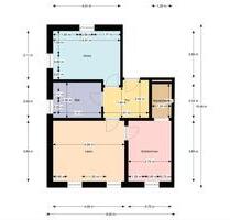 Hochparterre, 2 Raum, energetisch saniert mit Fußbodenheizung - Glauchau