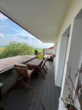 Foto - Schöne helle 3 ZKB Wohnung Nonnenroth mit Balkon in Südlage