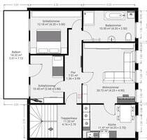 1.OG, 3 Zi, Küche, Bad, Balkon - 650,00 EUR Kaltmiete, in Glauchau (PLZ: 08371)