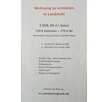 Wohnung in Landstuhl zu vermieten