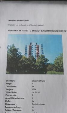 Foto - Etagenwohnung in Bergisch Gladbach