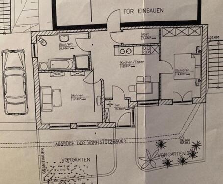 Foto - 2 ZKB in Bach an der Donau - 640,00 EUR Kaltmiete, ca.  64,00 m²