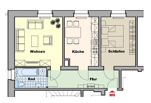Foto - Etagenwohnung in Chemnitz zur Miete