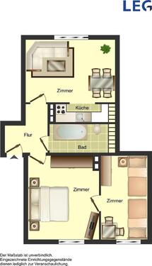 Foto - 2-Zimmer-Wohnung in Solingen Mitte