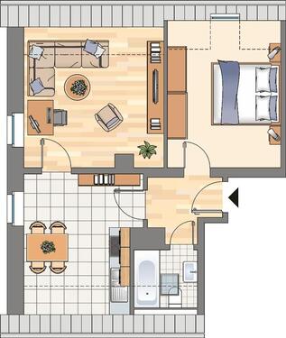 Foto - Etagenwohnung in Witten zur Miete
