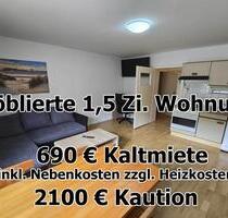 ab sofort - möblierte 1,5 Zimmer Wohnung in Pirmasens