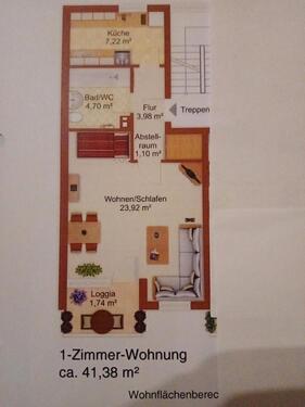 Foto - 1-Zimmer-Wohnung in Traunreut – vermietet – Nähe Chiemsee