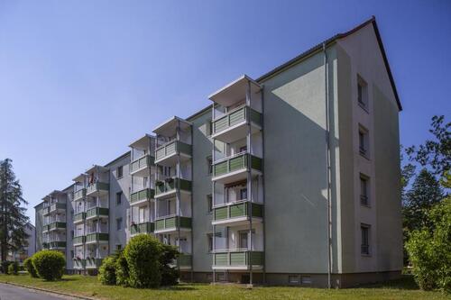 Foto - Gröba: 3-Raum-Wohnung im 1. Obergeschoss